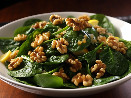 Spinach and Walnut Salad