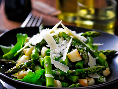 Spring Asparagus Salad with Parmesan Recipe