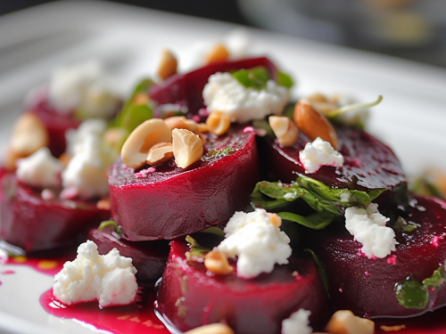 Spring Beet Salad with Goat Cheese Recipe