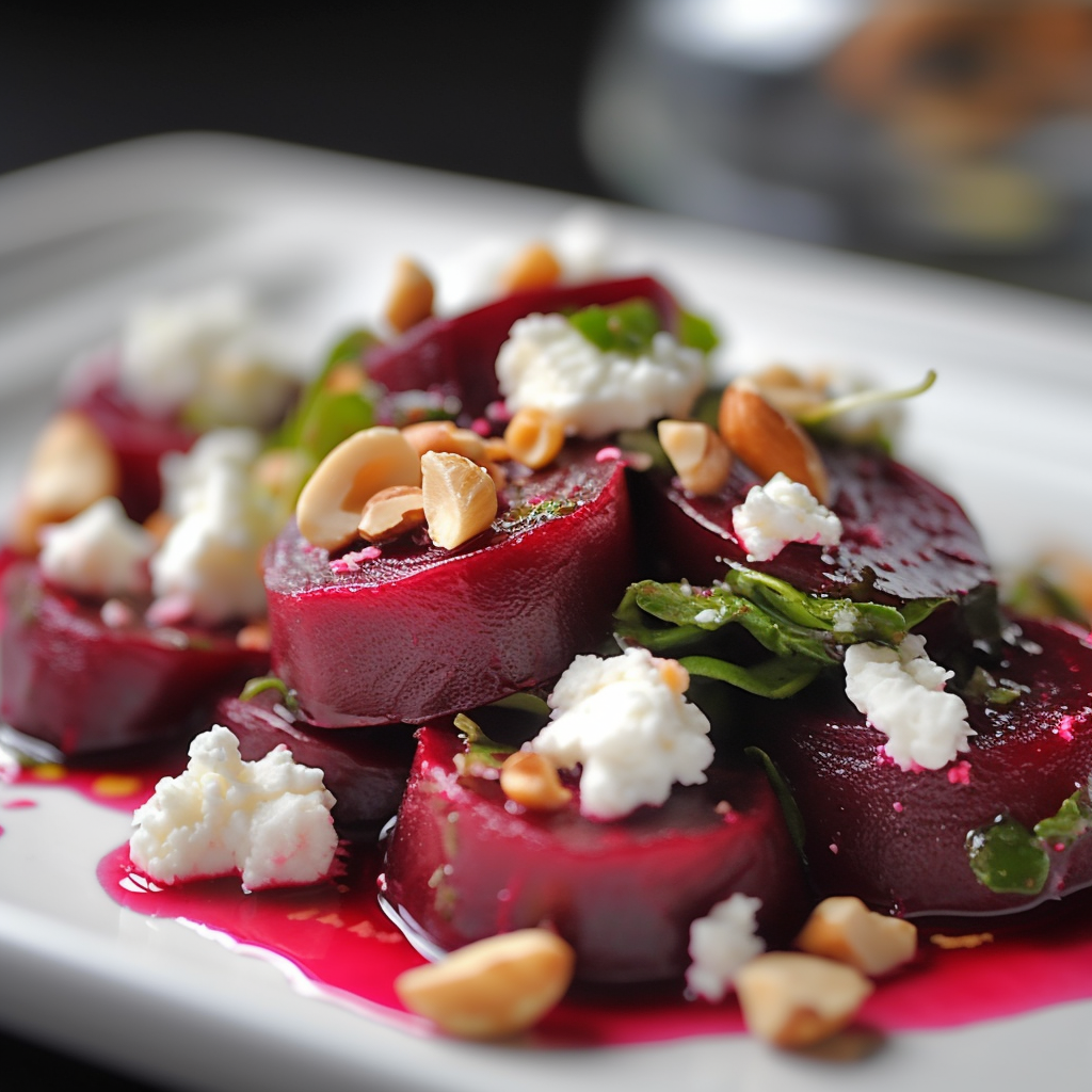 Spring Beet Salad with Goat Cheese Recipe