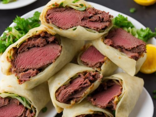 St Patrick's Day Corned Beef and Cabbage Egg Rolls