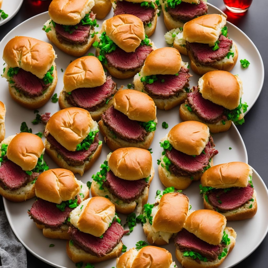 St Patrick's Day Corned Beef Sliders Recipe