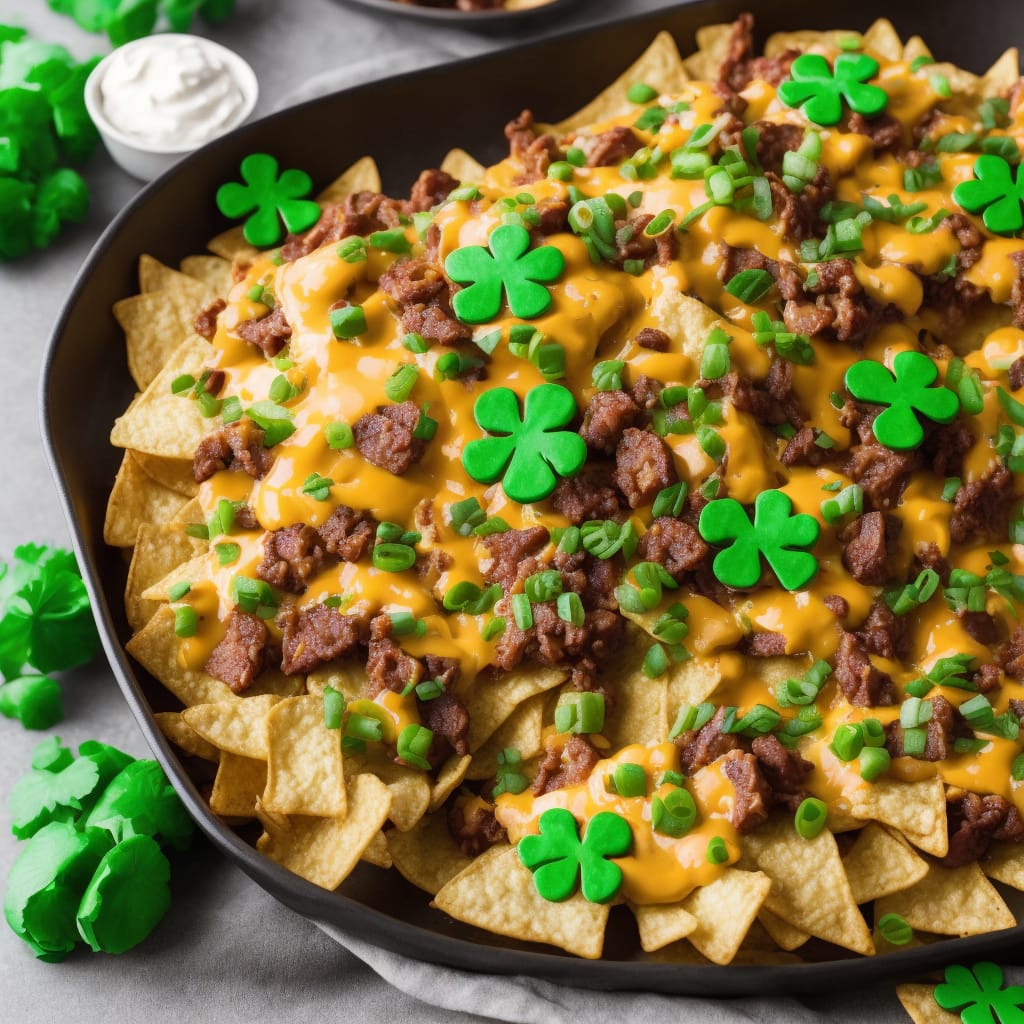 St. Patrick's Day Irish Nachos