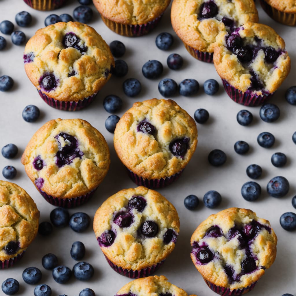 Sugar-Free Blueberry Muffin Recipe