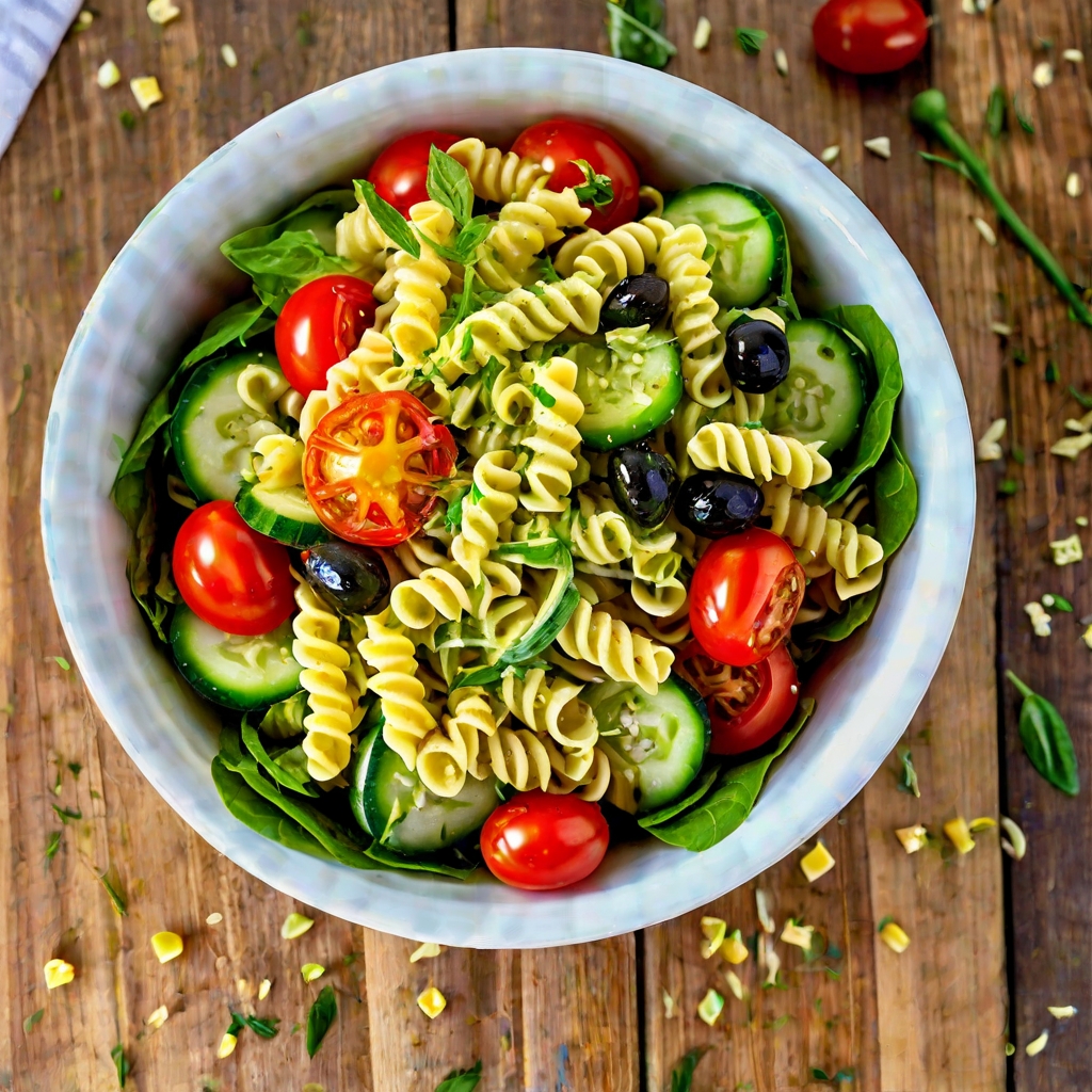 Summer Vegetable Pasta Salad Recipe