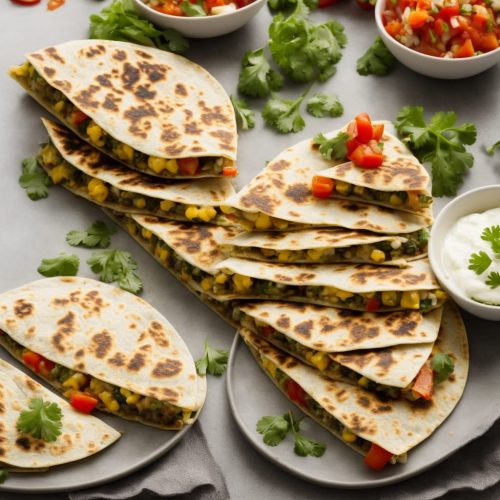 Summer Vegetable Quesadilla Recipe 4837