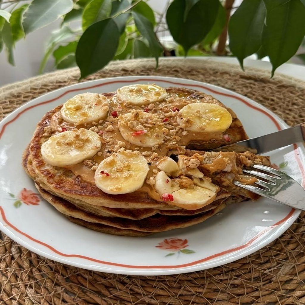 Sunflower-Seed-and-Banana-Pancakes-Recipe