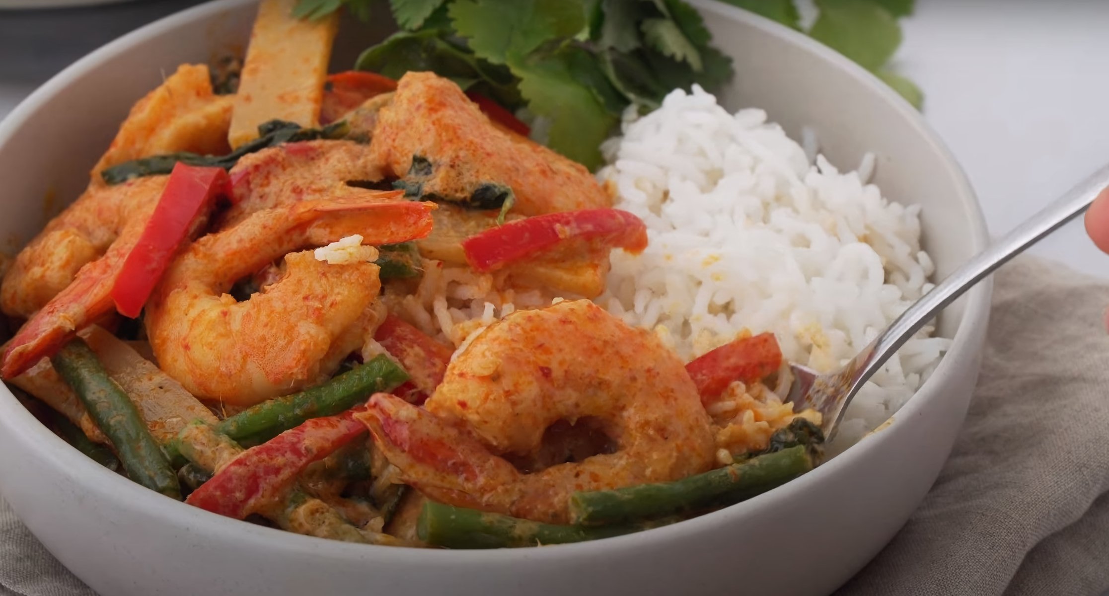 Thai Red Curry Prawn Recipe