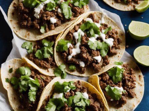The Border Beef Tacos Recipe