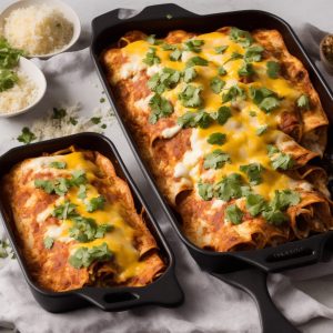 The Border Cheese Enchiladas Recipe