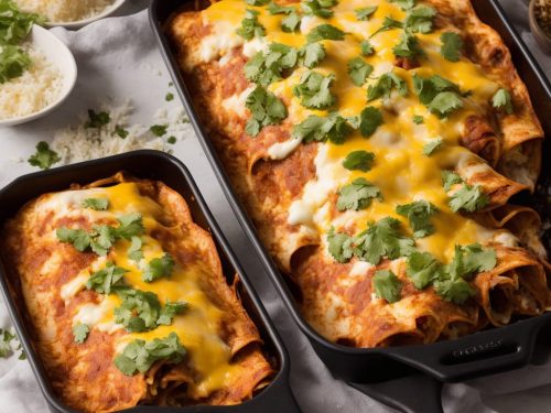 The Border Cheese Enchiladas Recipe
