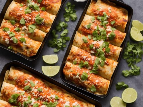 The Border Chicken Enchiladas Recipe