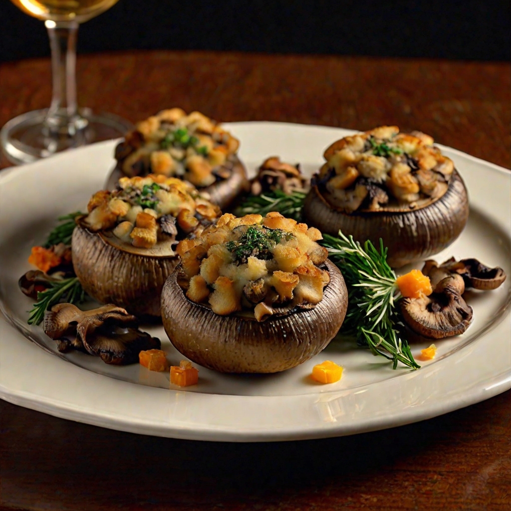 The Capital Grille's Stuffed Mushrooms Recipe