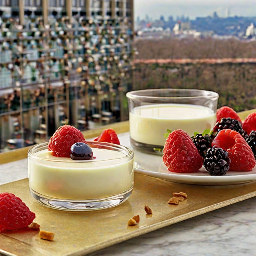 The Ritz-Carlton's Vanilla Panna Cotta Recipe