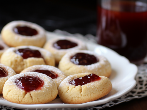 Thumbprint Cookies with Jam Recipe