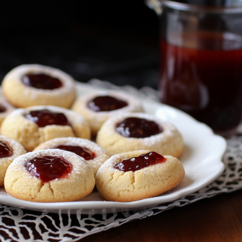 Thumbprint Cookies with Jam Recipe