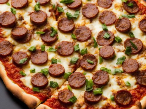 Toppers Pizza's Italian Sausage Pizza