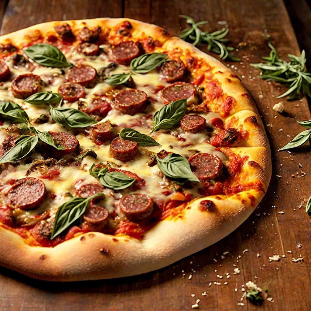 Toppers Pizza's Italian Sausage Pizza