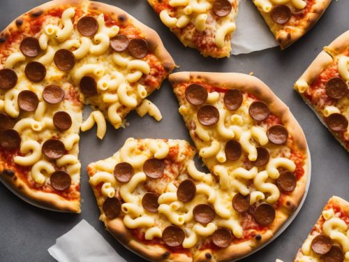 Toppers Pizza's Mac 'N Cheese Pizza