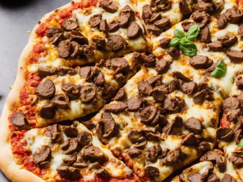 Toppers Pizza's Philly Cheesesteak Pizza Recipe