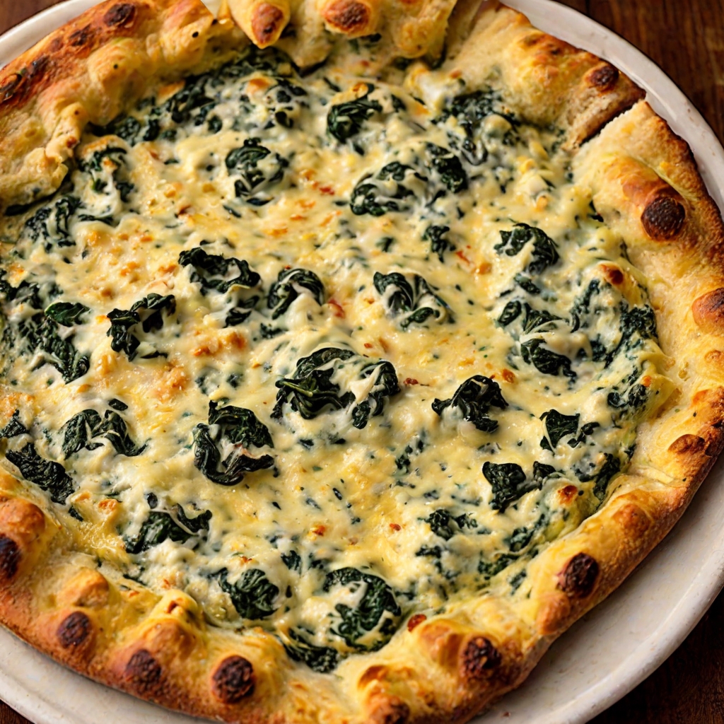 Toppers Pizza's Spinach Artichoke Dip