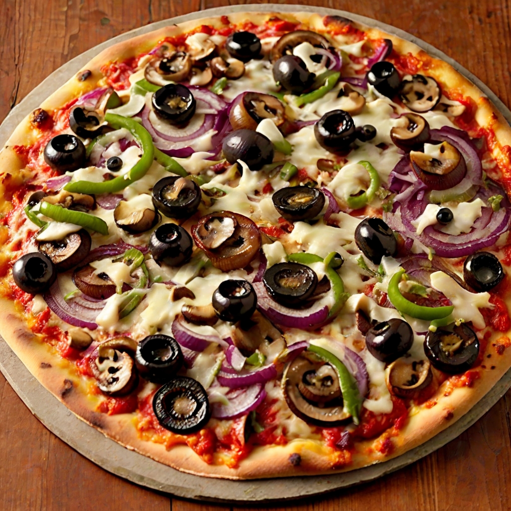 Toppers Pizza's Veggie Pizza