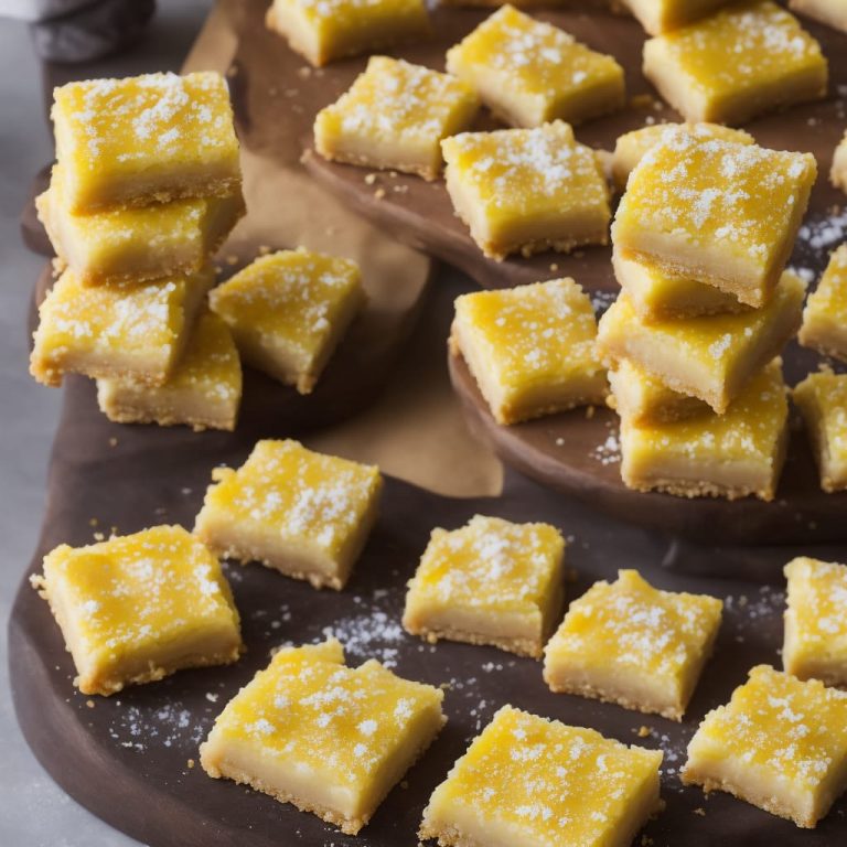 Trefoils Lemon Bars Recipe