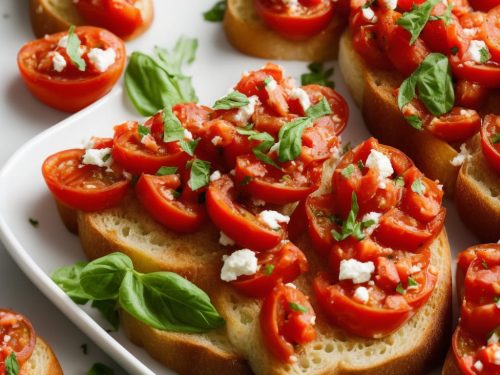 Trio's Tomato Bruschetta Recipe