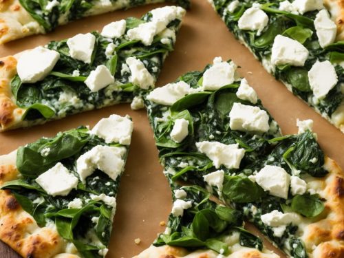 Uno Spinach and Goat Cheese Pizza