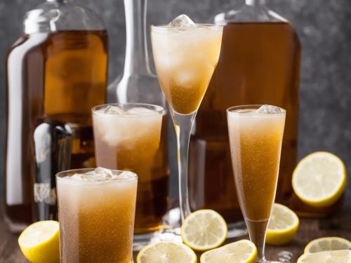 Vanilla Bourbon Champagne Cocktail Recipe