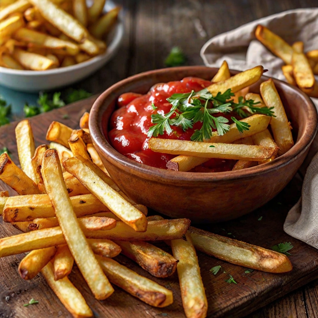 Vegan Air Fryer French Fries Recipe