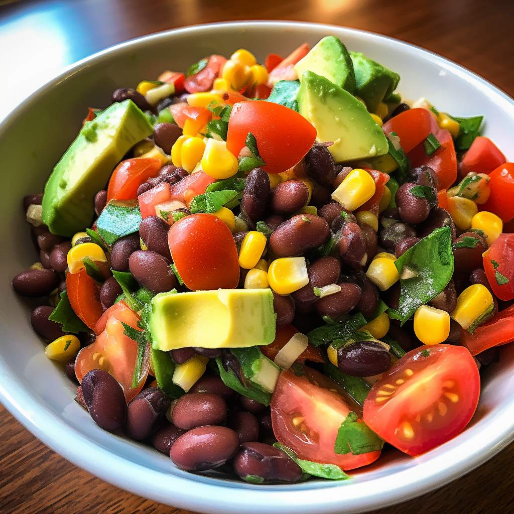 Vegan Black Bean Salad Recipe