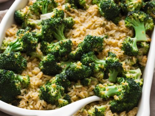 Vegan Broccoli and Rice Casserole Recipe