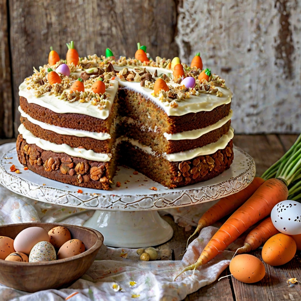 Vegan Easter Carrot Cake Recipe
