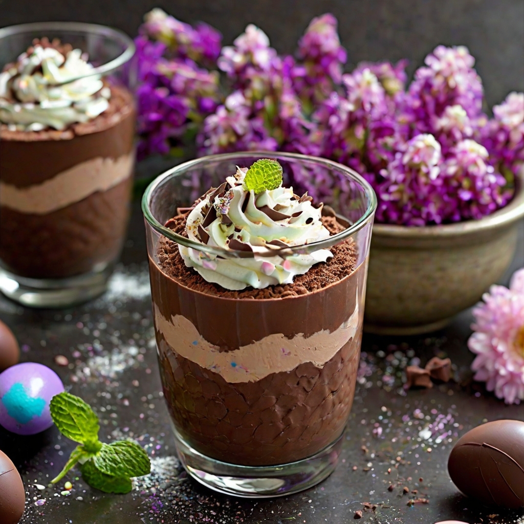 Vegan Easter Chocolate Mousse Recipe
