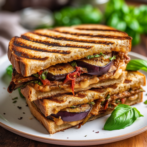 Vegan Eggplant Panini Recipe | Recipes.net