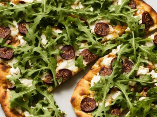 Vegan Fig and Arugula Pizza Recipe