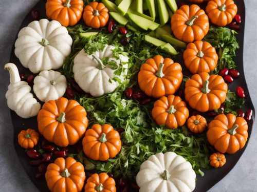Vegan Halloween Veggie Platter Recipe