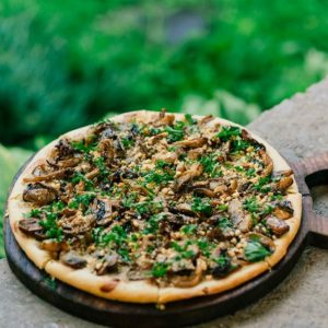 Deep Dish Mushroom Pizza Recipe - Recipes.net