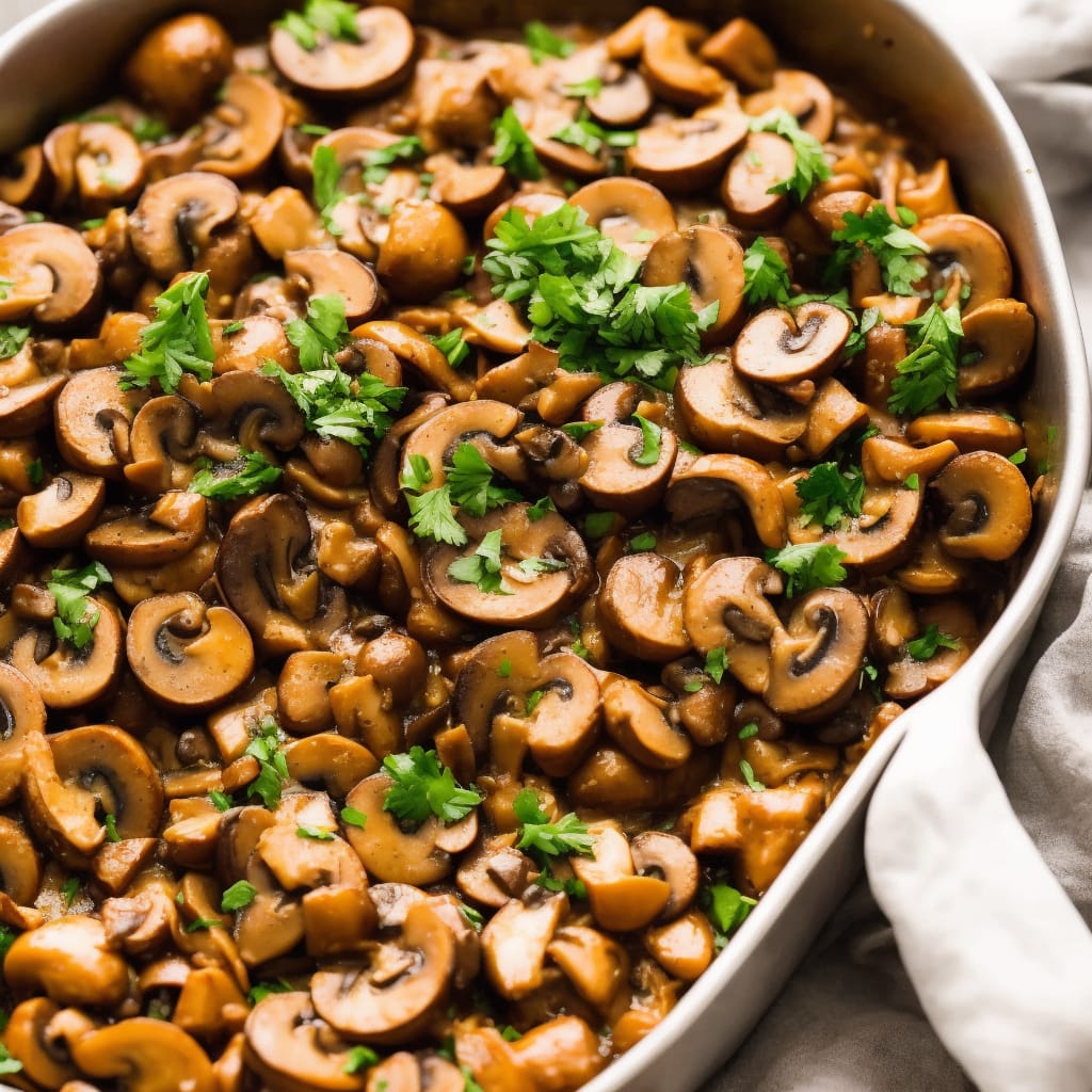 Vegan Mushroom Casserole Recipe