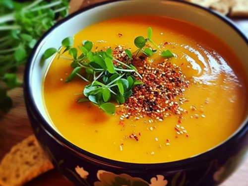 Vegan Sweet Potato Soup Recipe