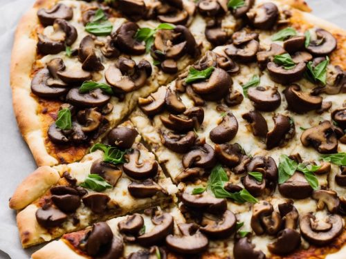 Vegan Truffle and Wild Mushroom Pizza Recipe