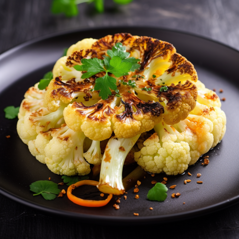 Vegetarian Cauliflower Steak Recipe Recipe