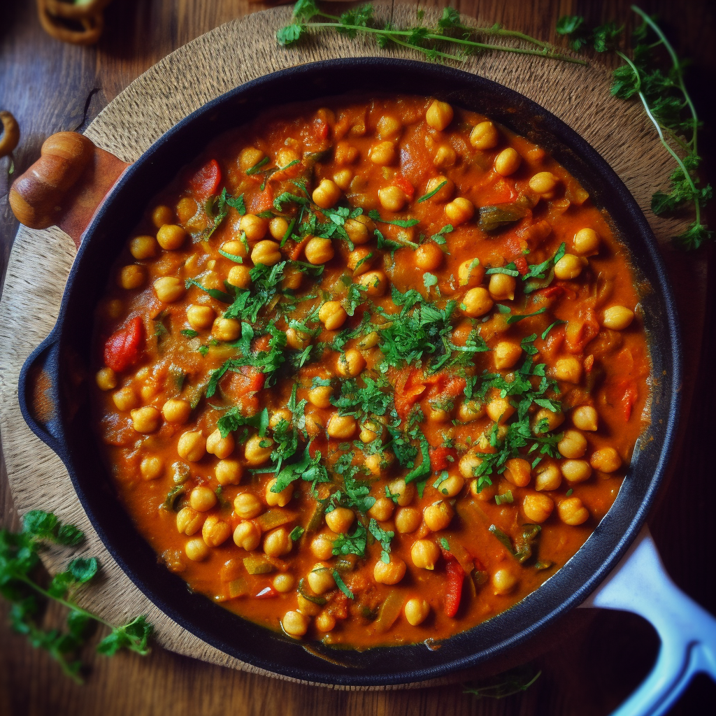 Vegetarian Chickpea Curry Recipe
