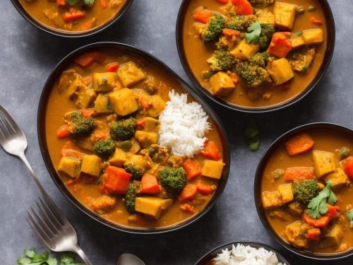 Vegetarian Crockpot Vegetable Curry Recipe