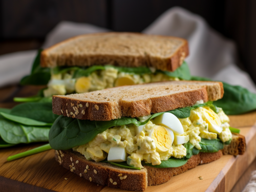 Vegetarian Egg Salad Sandwich Recipe
