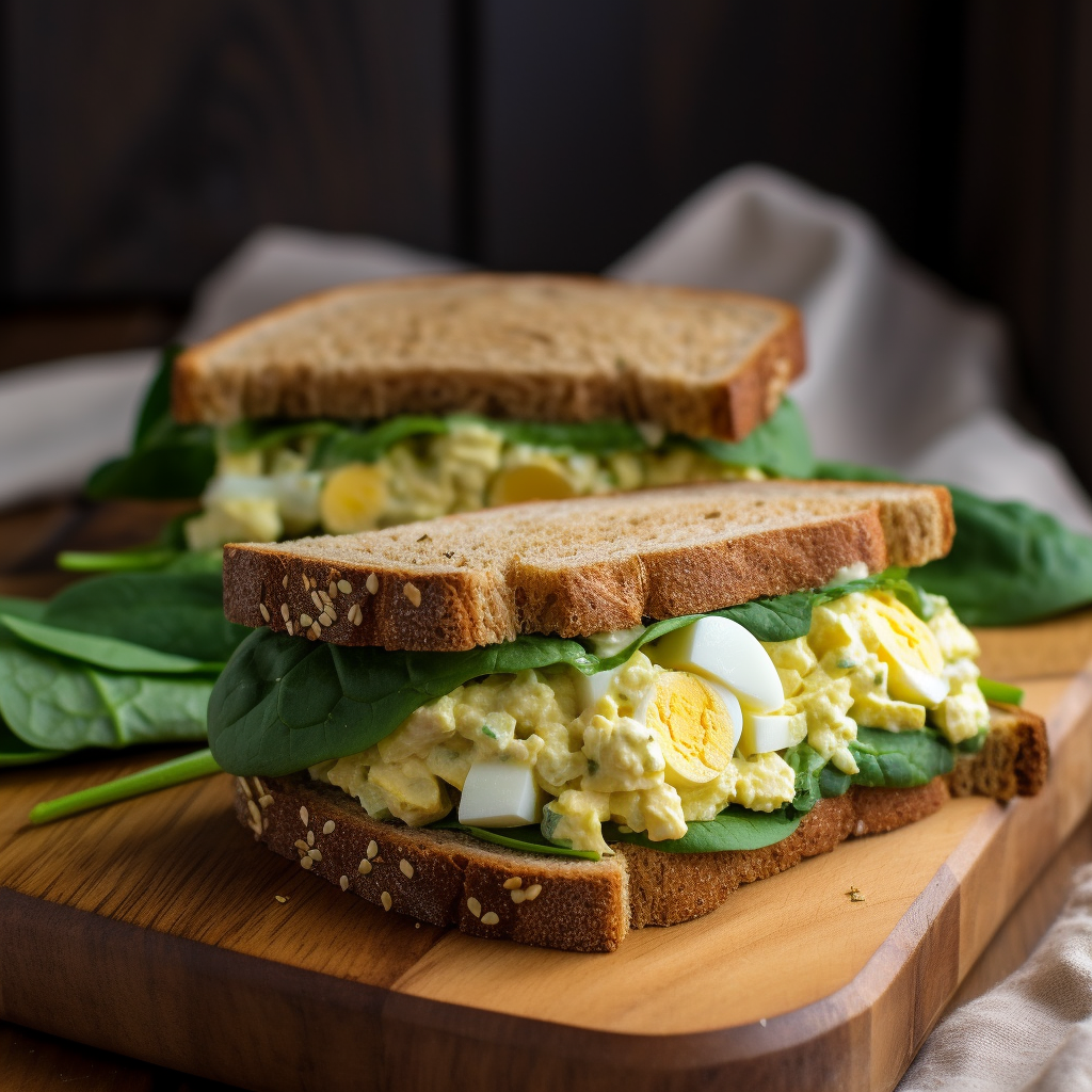 Vegetarian Egg Salad Sandwich Recipe