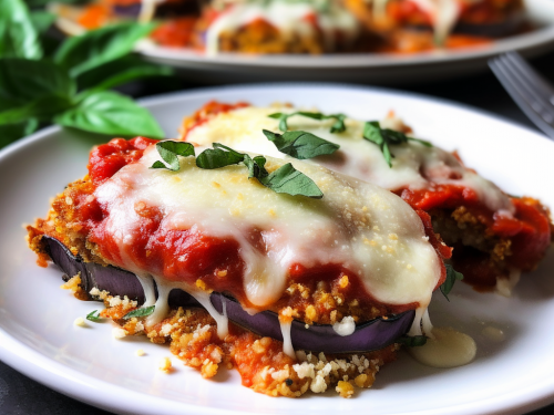 Vegetarian Eggplant Parmesan Recipe