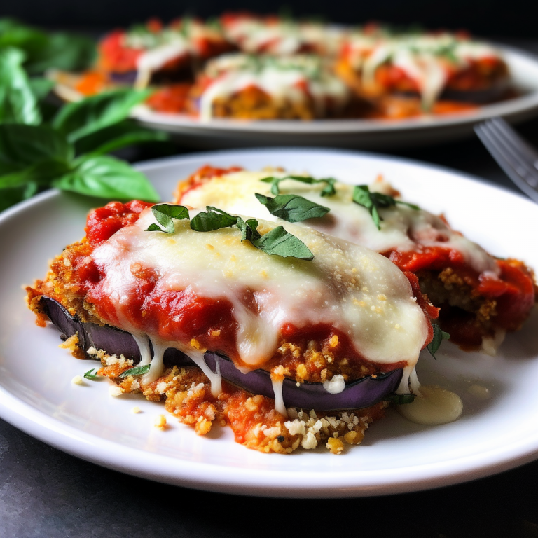 Vegetarian Eggplant Parmesan Recipe