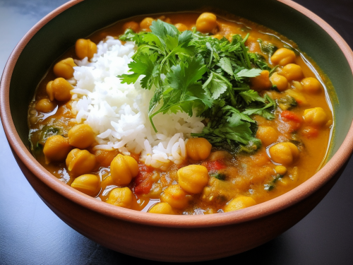 Vegetarian Instant Pot Chickpea Curry Recipe
